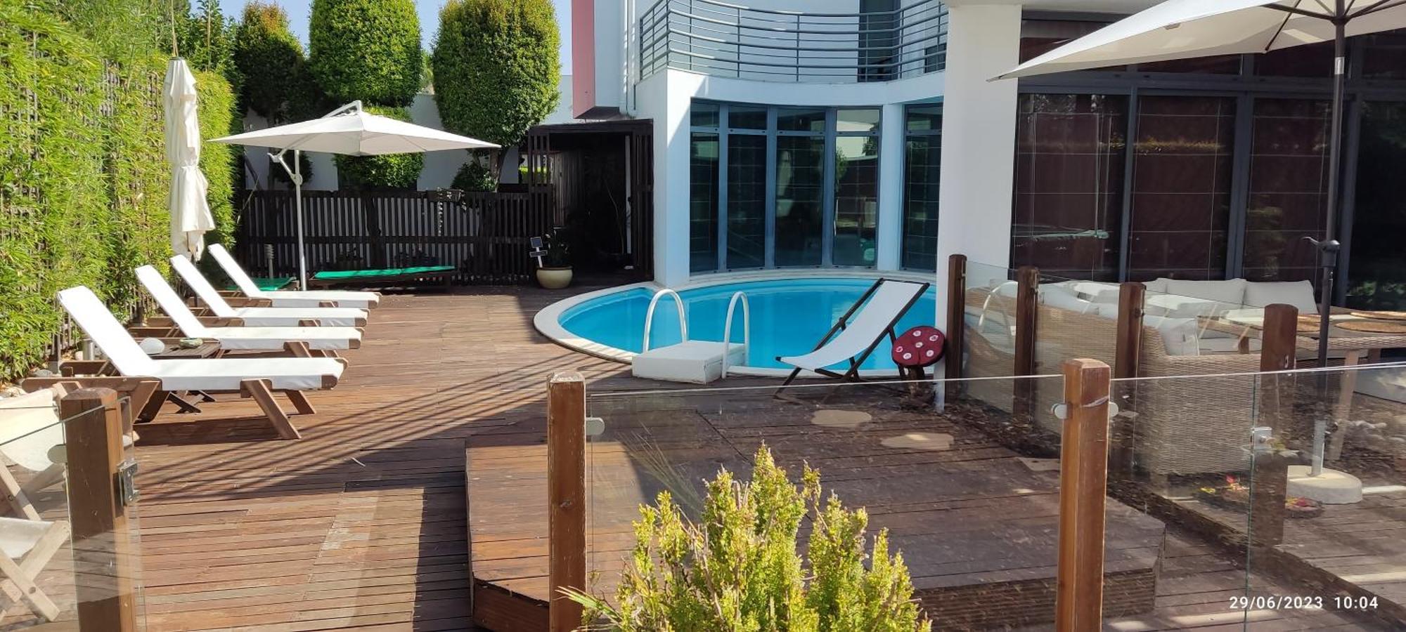 קינטה דו אנז'ו Villa De Lux With Pool מראה חיצוני תמונה